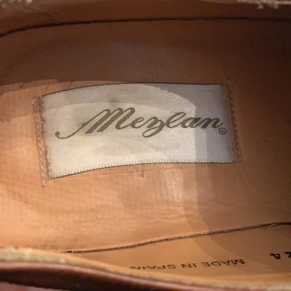 Mezlan Brown Hundley II Oxford Size 8